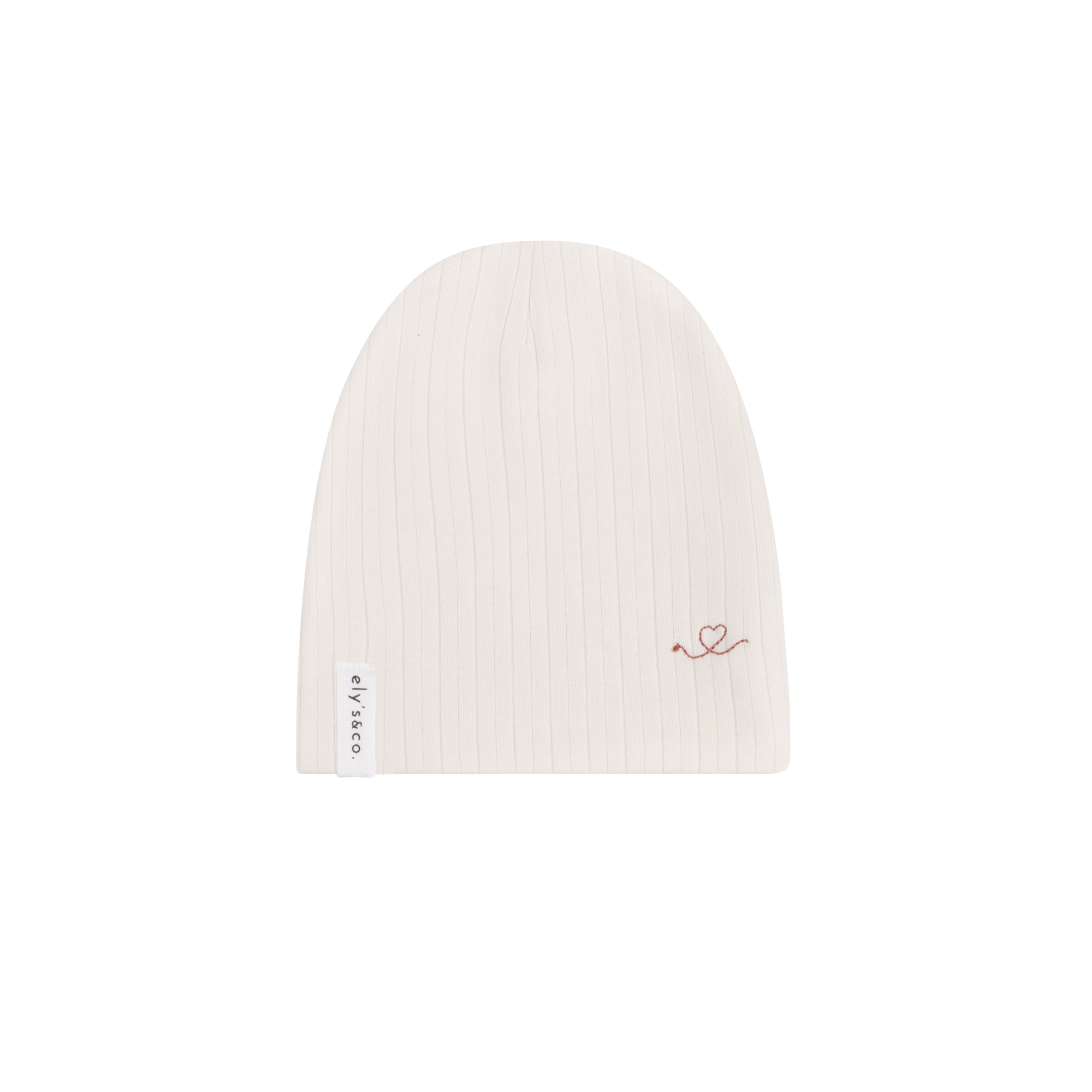 Ely's & Co Ivory Organic Little One Kimono Footie & Beanie