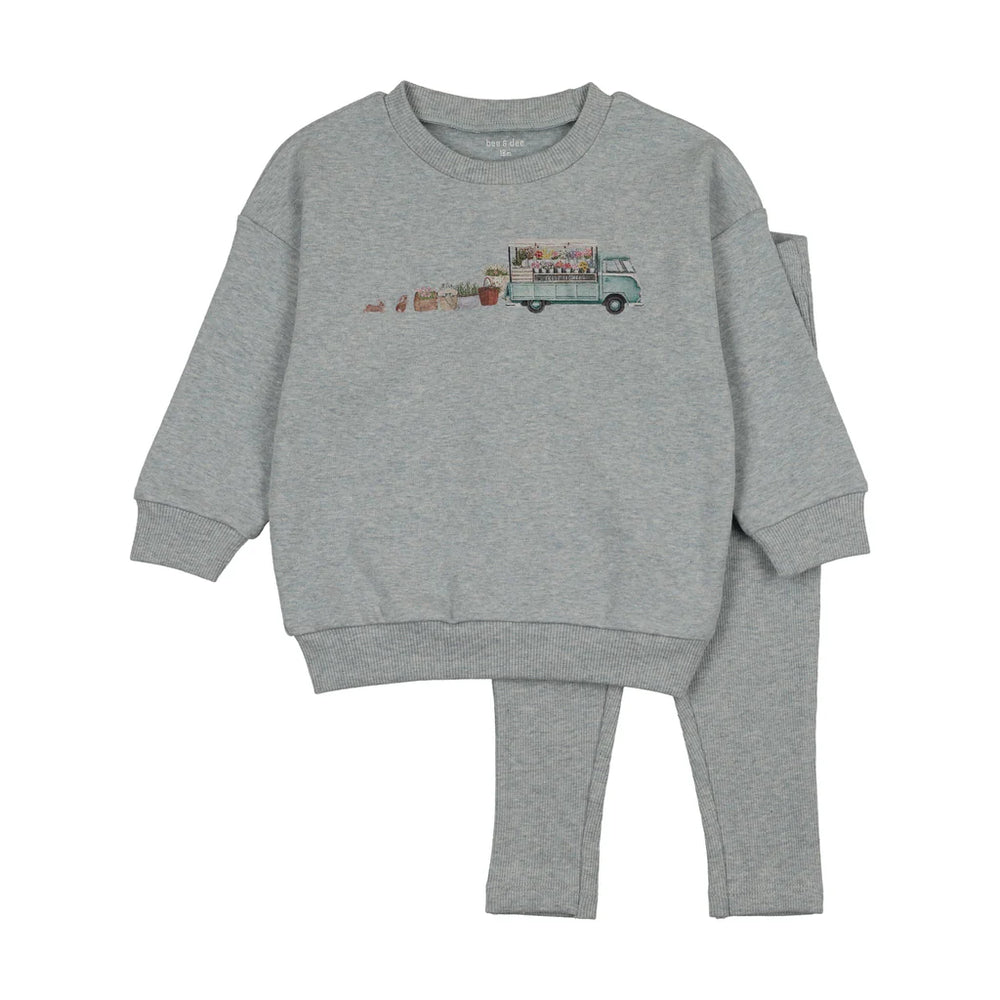 Bee & Dee Flower Truck 2 Piece Set