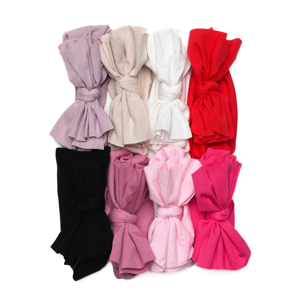 Nicsessories Baby Nylon Butter Non Ribbed Headbands