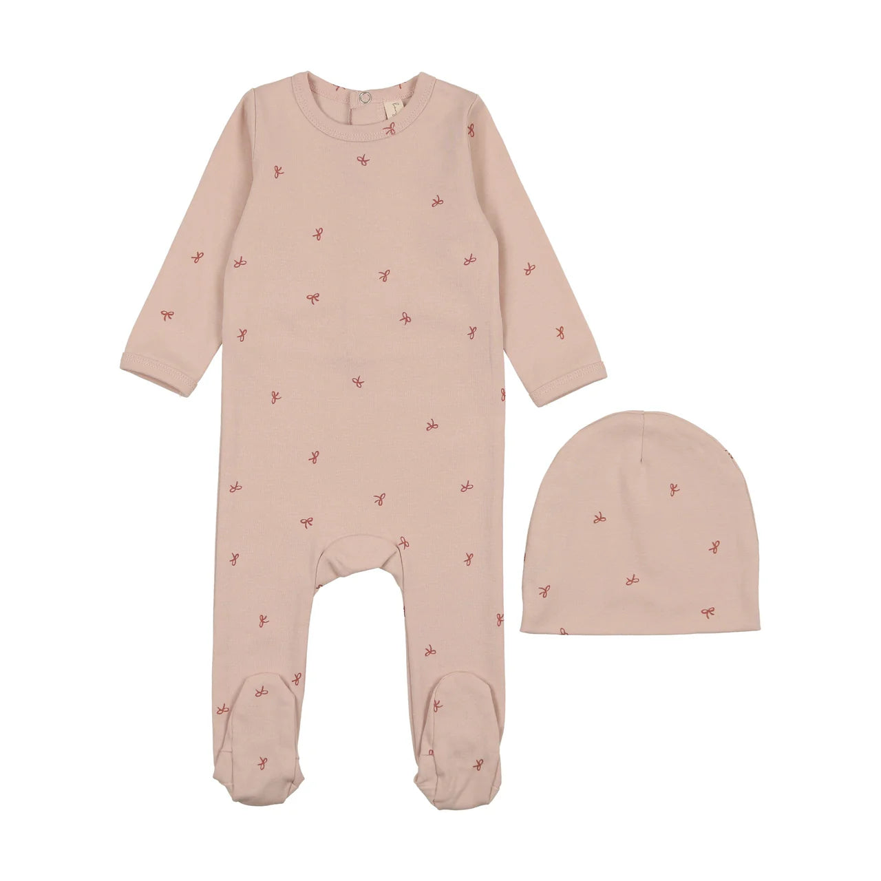 Bonjoy Bow Elegance Footie Set