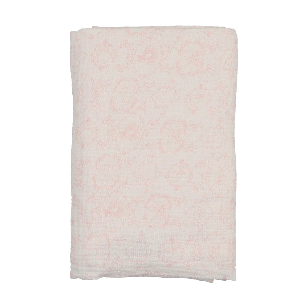 Pre-Order Bee and Dee Girls Babyland Toile Swaddle