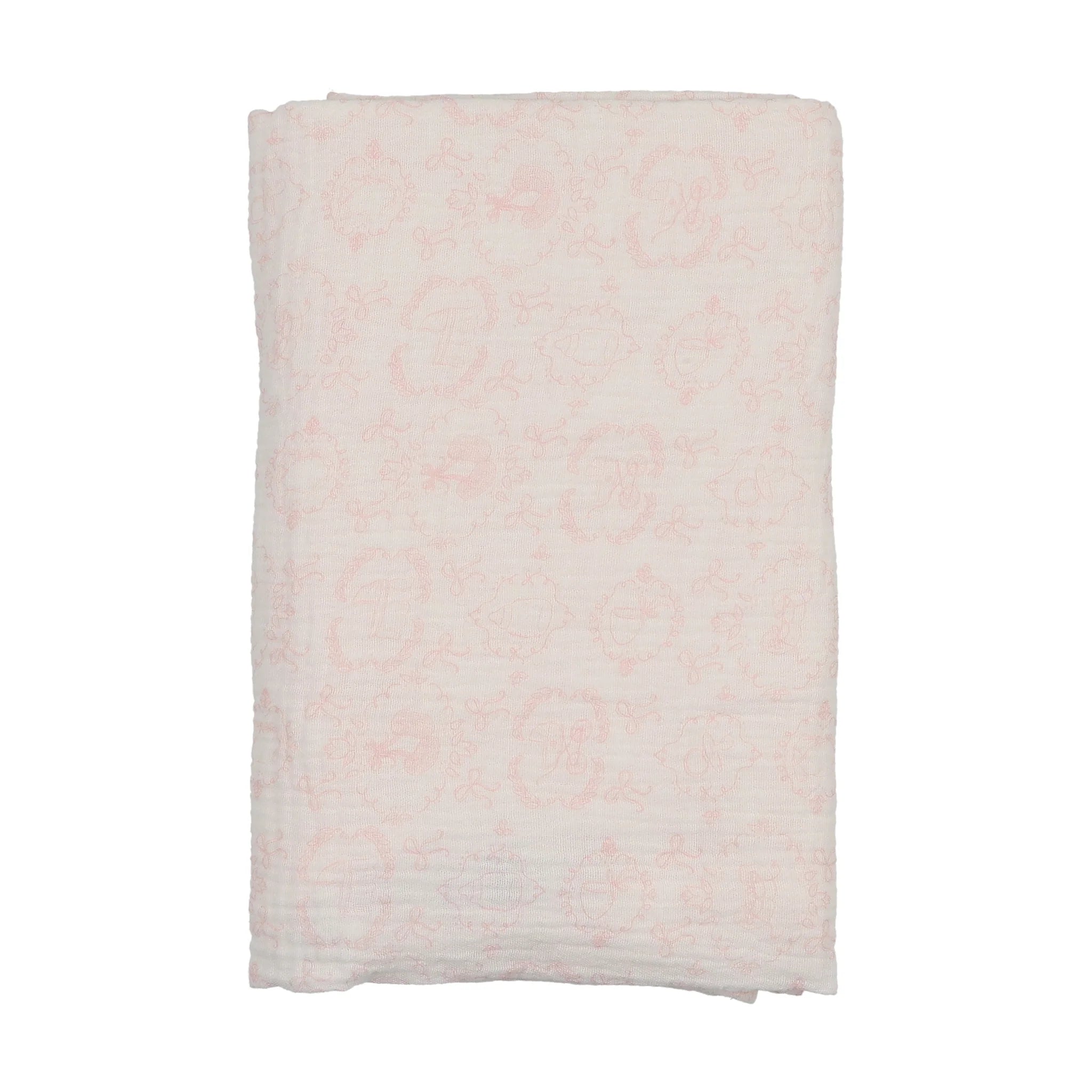 Pre-Order Bee and Dee Girls Babyland Toile Swaddle