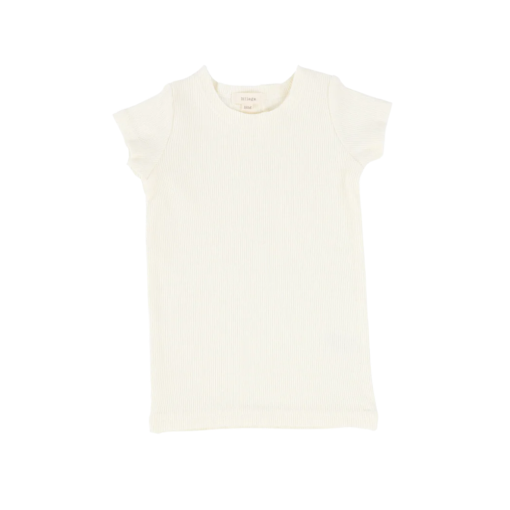 Lil Legs Ribbed Short Sleeve T-Shirts