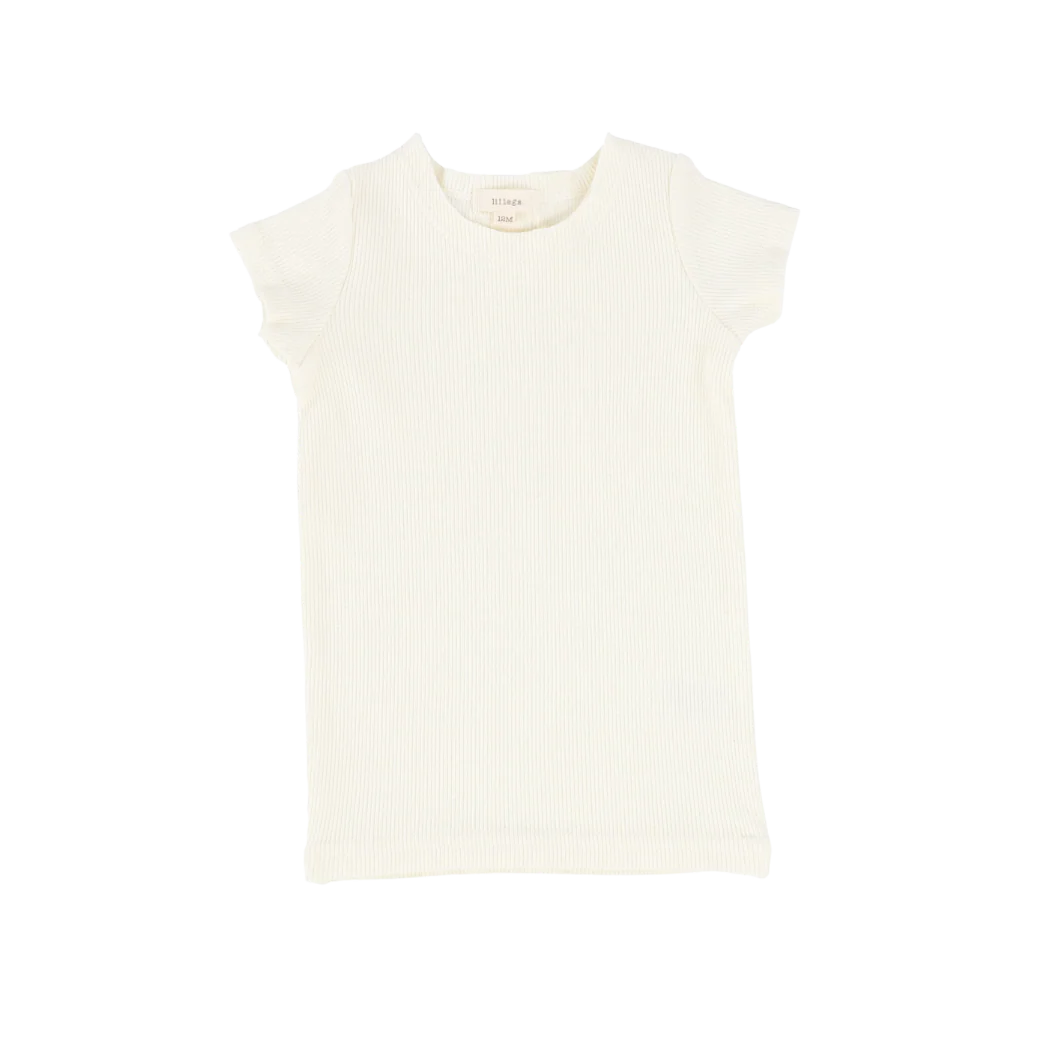 Lil Legs Ribbed Short Sleeve T-Shirts