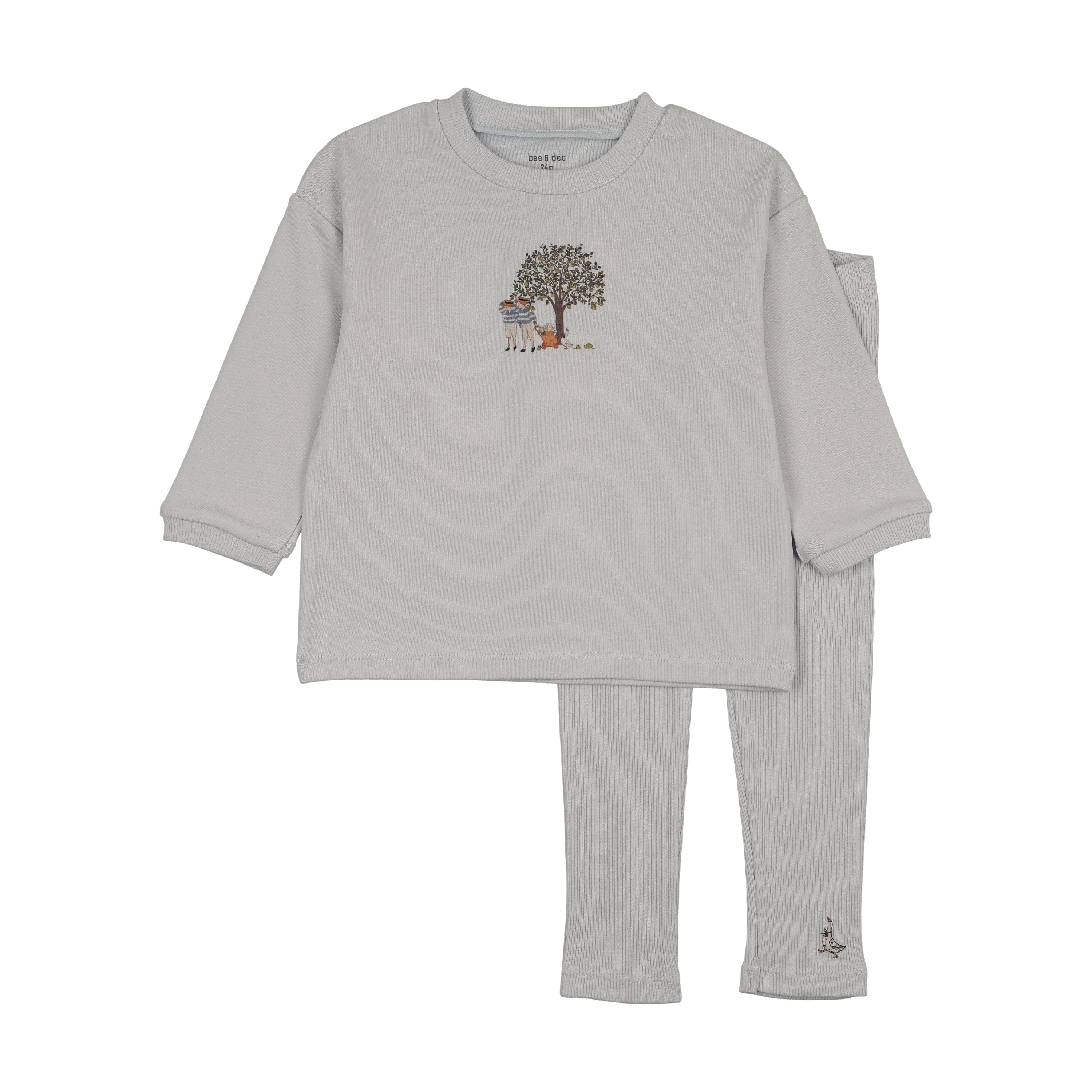 Bee & Dee Illustrated Image Loungewear