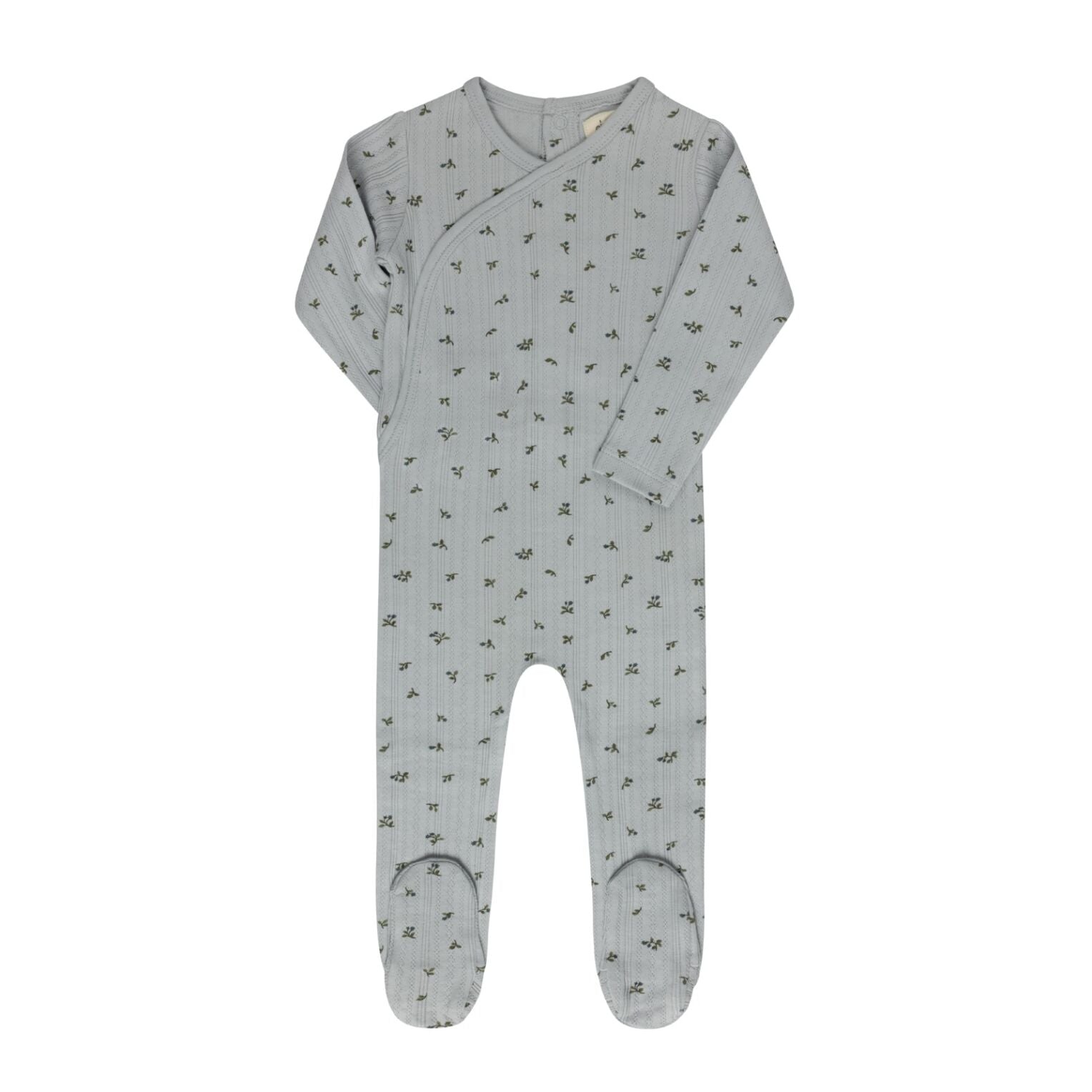 Ely's & Co Floral Pointelle Footie
