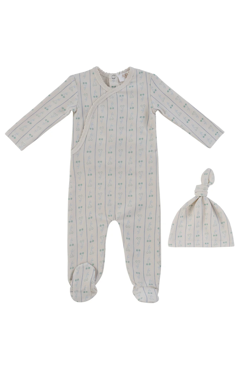 Kipp Cerise Footie & Hat
