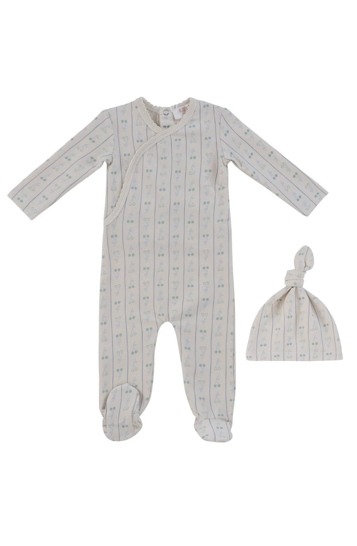 Kipp Cerise Footie & Hat