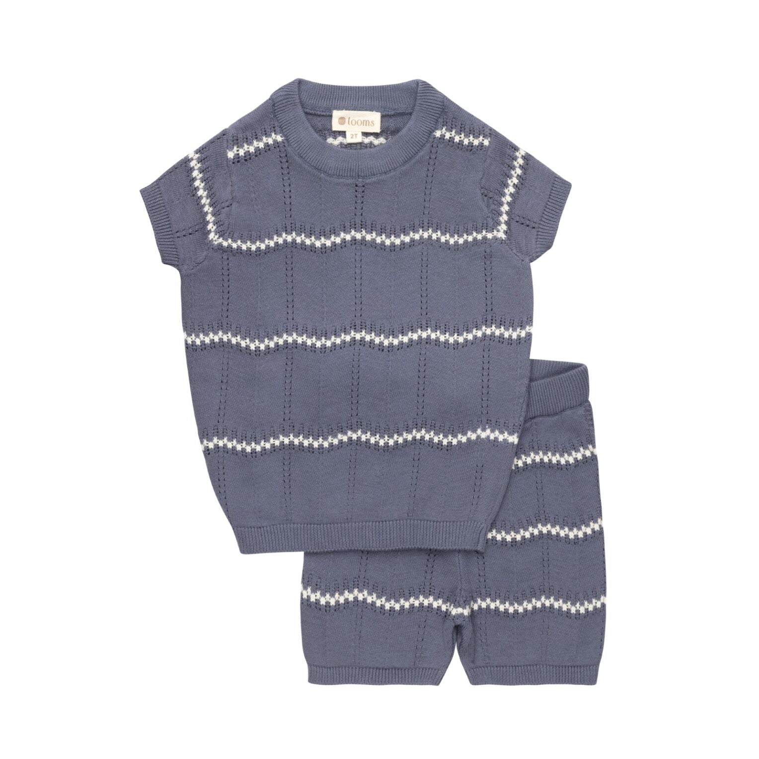 Loom Wave Knit Two Piece Set