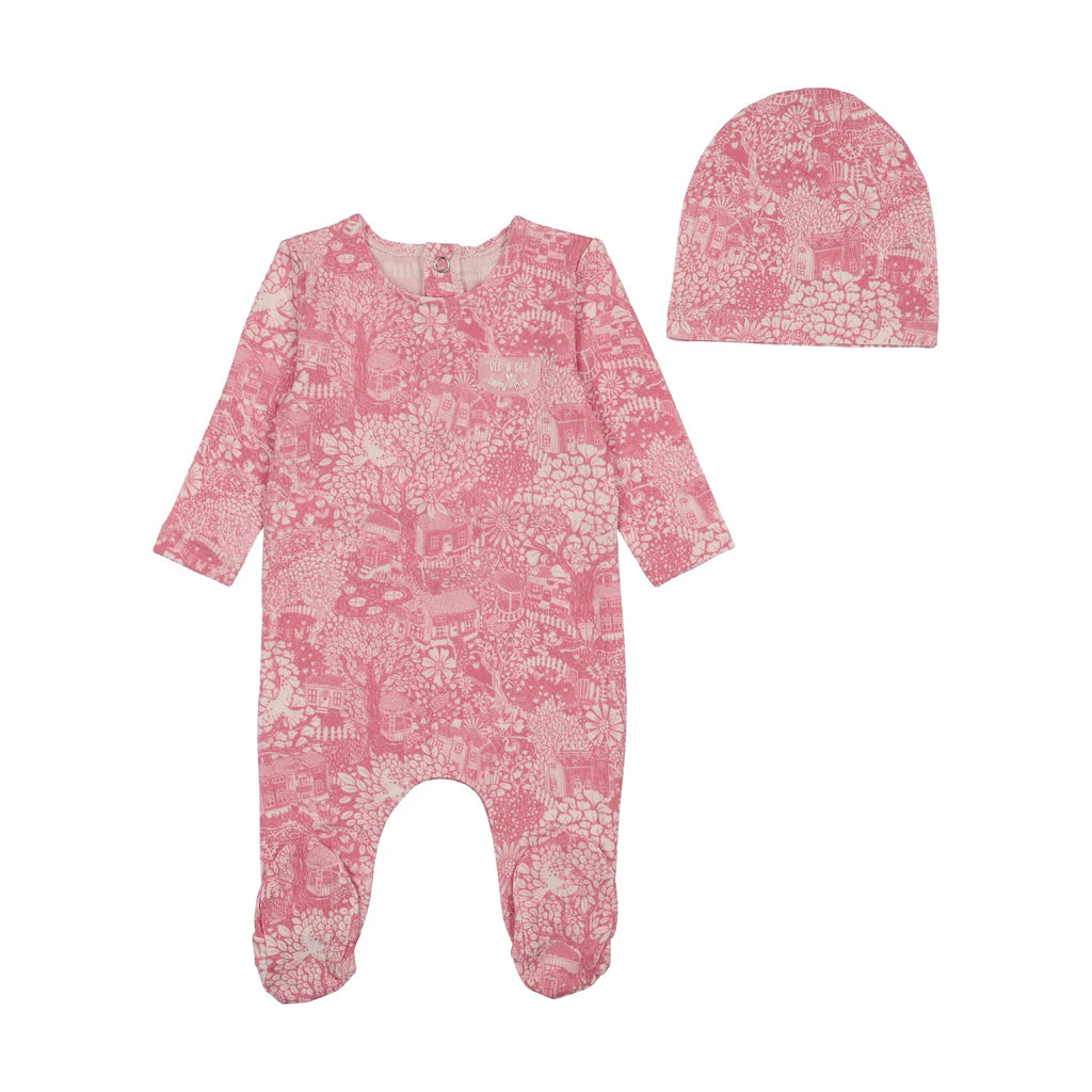 Bee & Dee Botanical Footie & Beanie