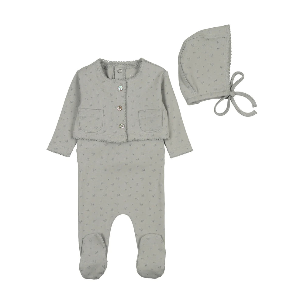 Bee & Dee Floral Cardigan Outfit