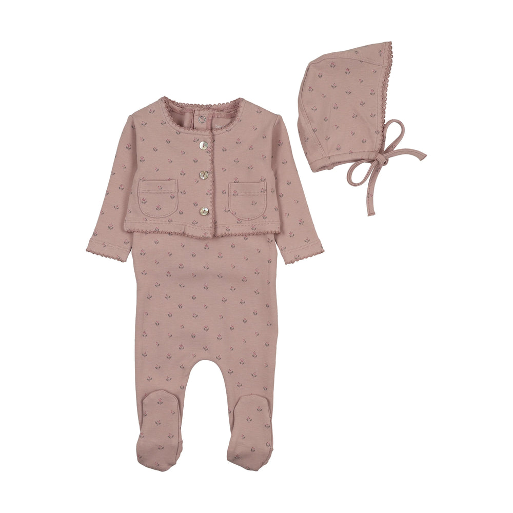 Bee & Dee Floral Cardigan Outfit