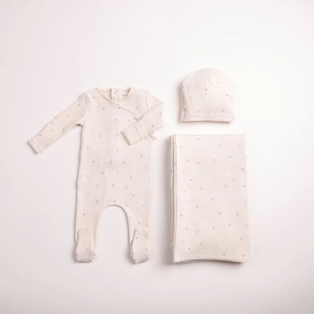 Pre-Order Bee & Dee Flutter & Fly Layette Set