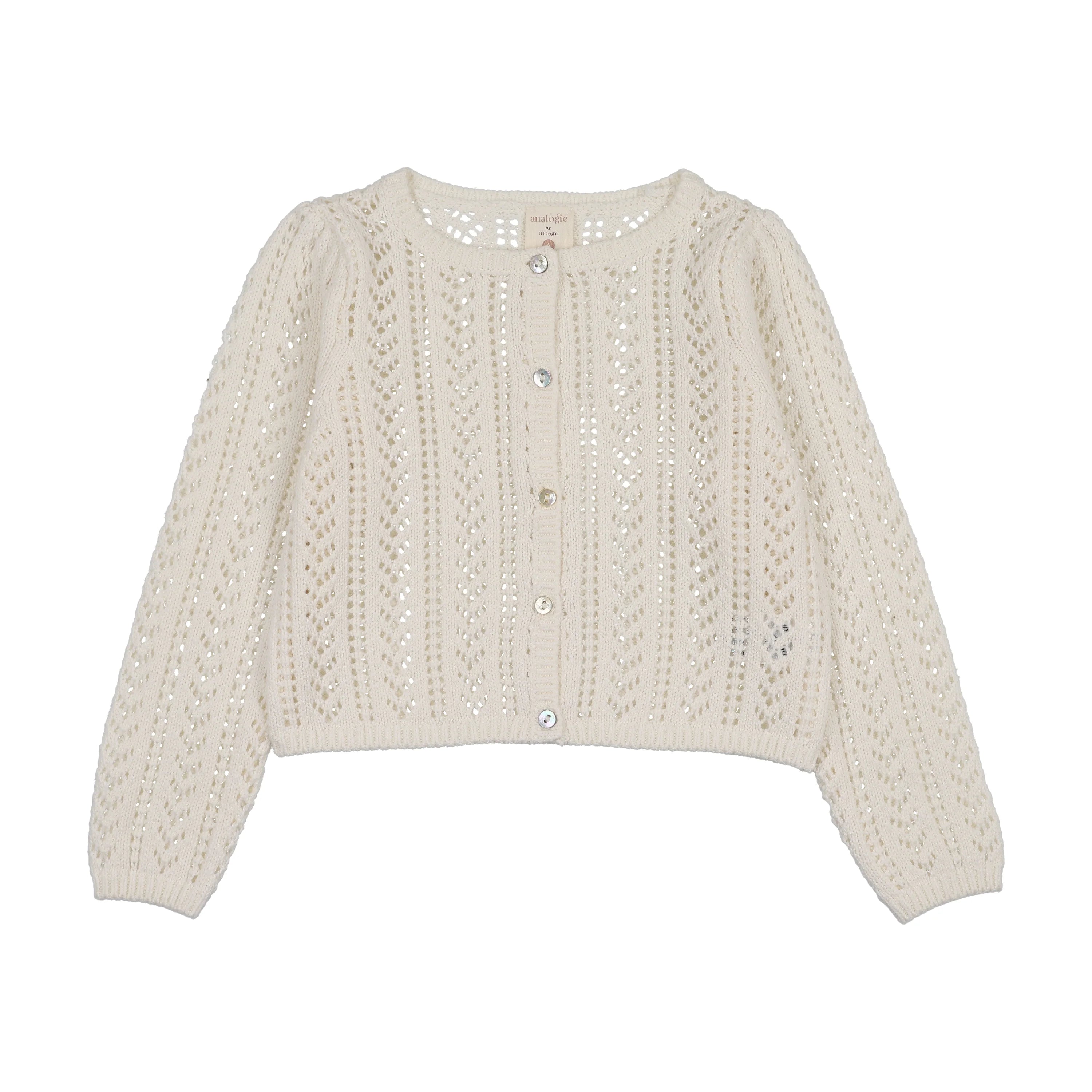 Lil Legs Pointelle Cardigan