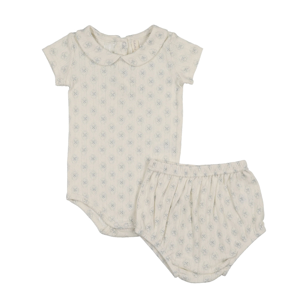 Lilette Geo Floral Printed Two Piece Set