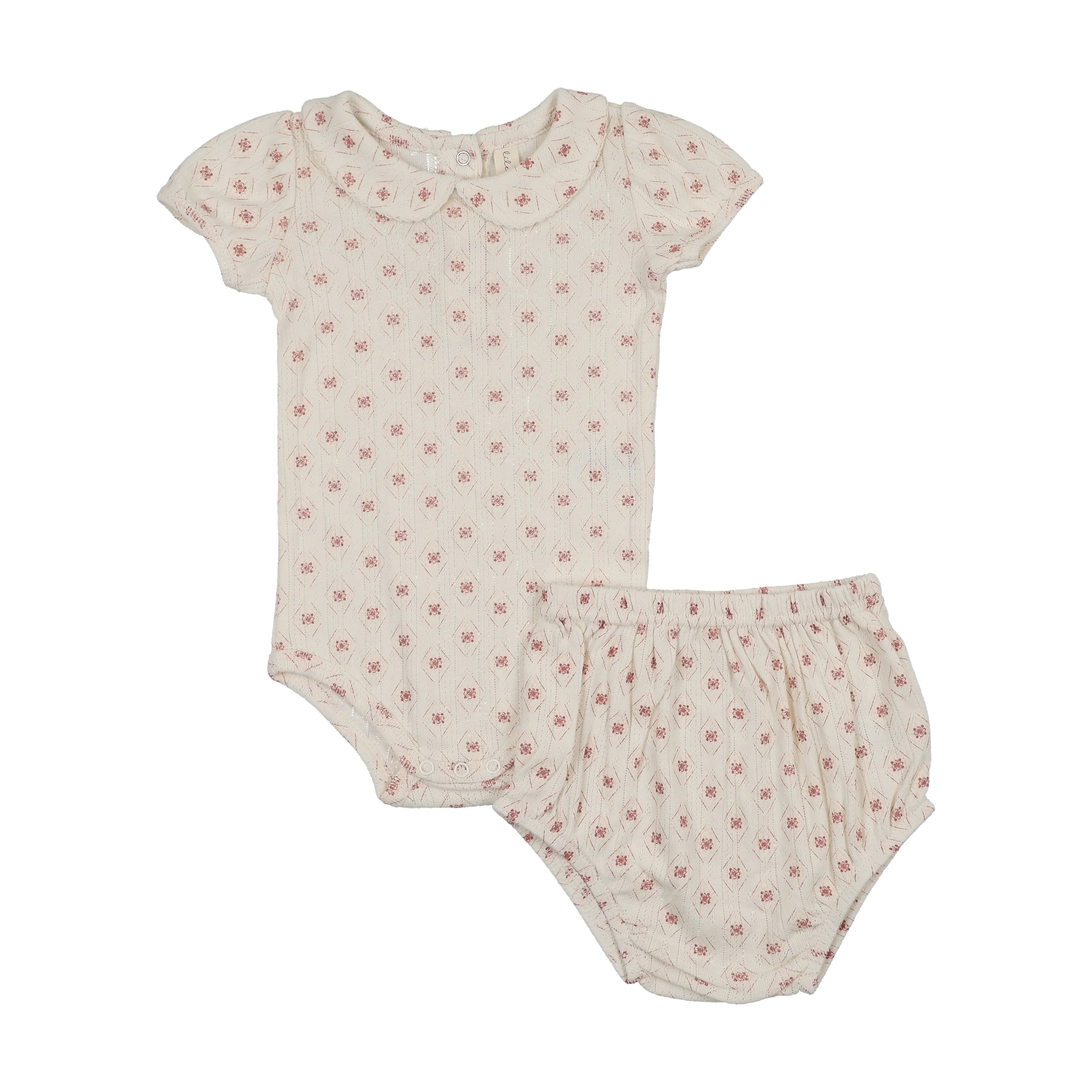 Lilette Geo Floral Printed Two Piece Set
