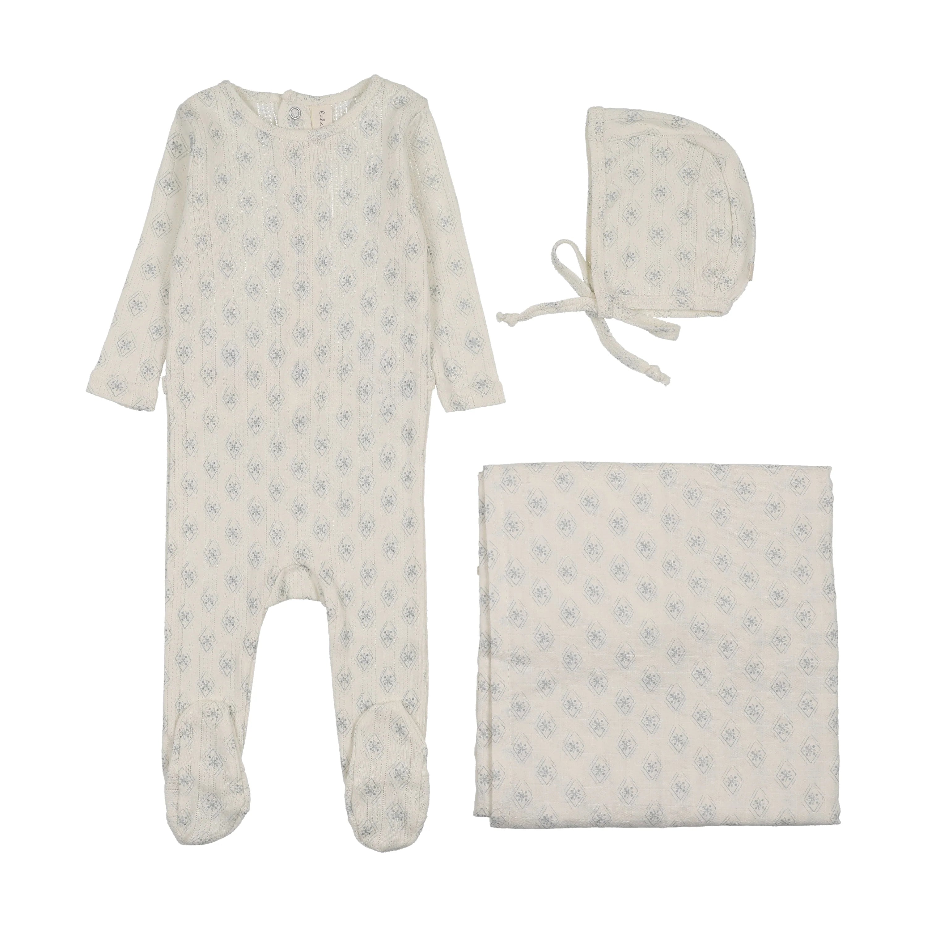 Lilette Geo Floral Printed Layette Set