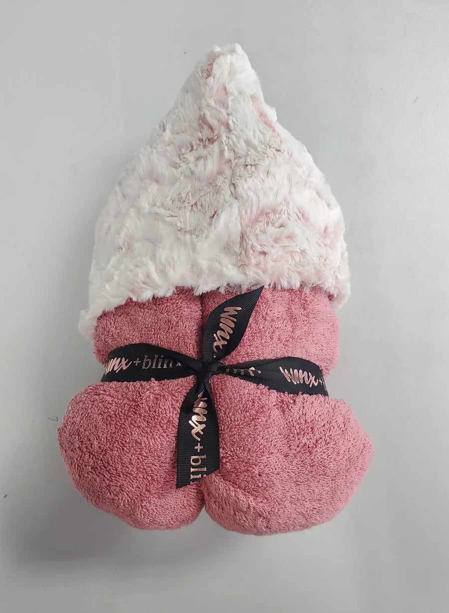 Winx and Blinx Owl Pink Towel