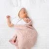 Jacqueline and Jac Pointelle Knit Blanket