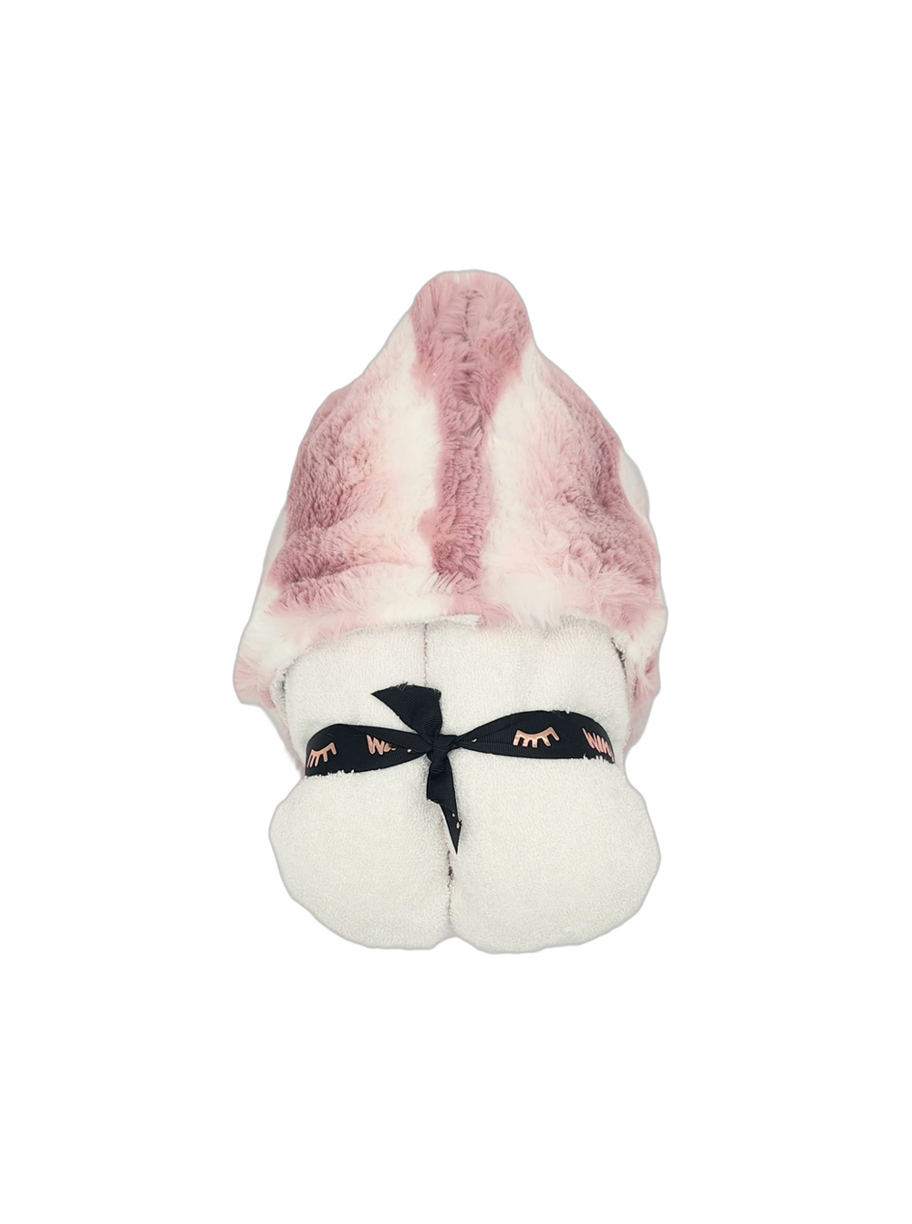 Winx & Blink plush waves Hooded Towel pink