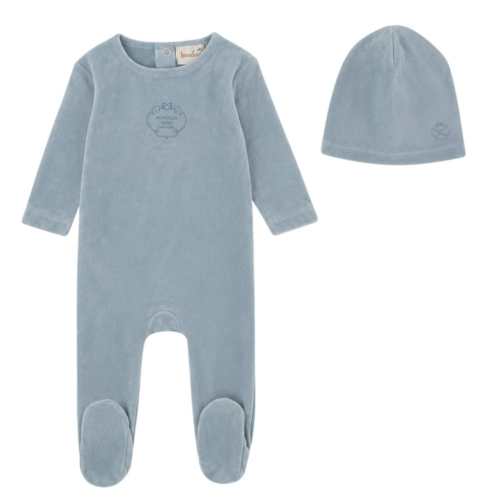 Pre-Order Bondoux Embossed Footie