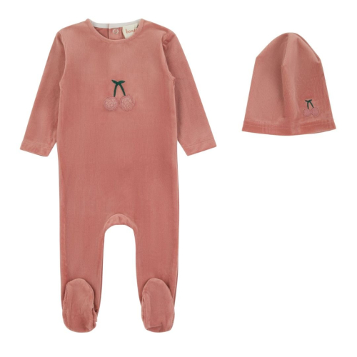 Pre-Order Bondoux Cherry Footie/Beanie