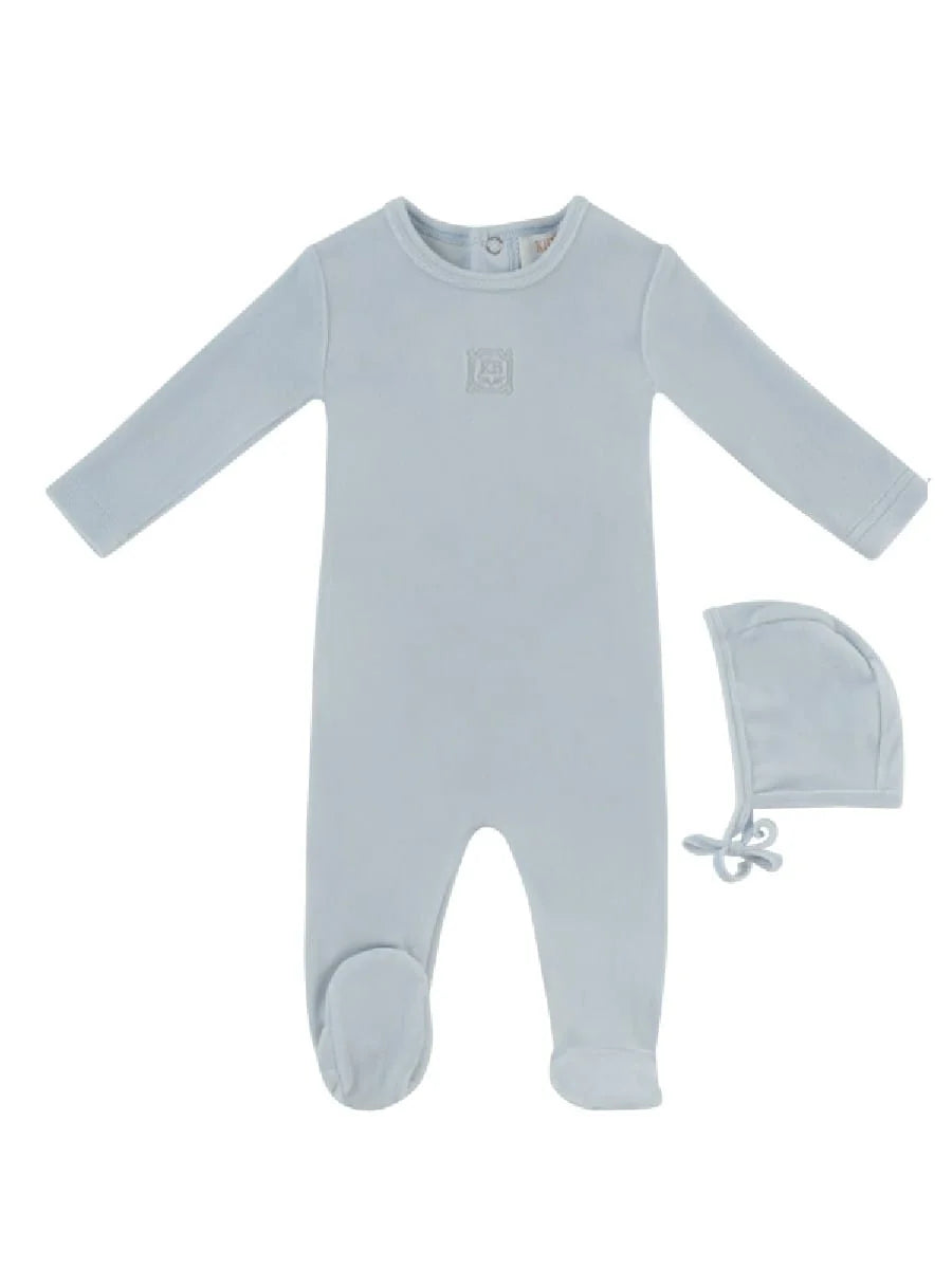 Pre-Order Kipp Baby KB Logo Footie/Bonnet Set
