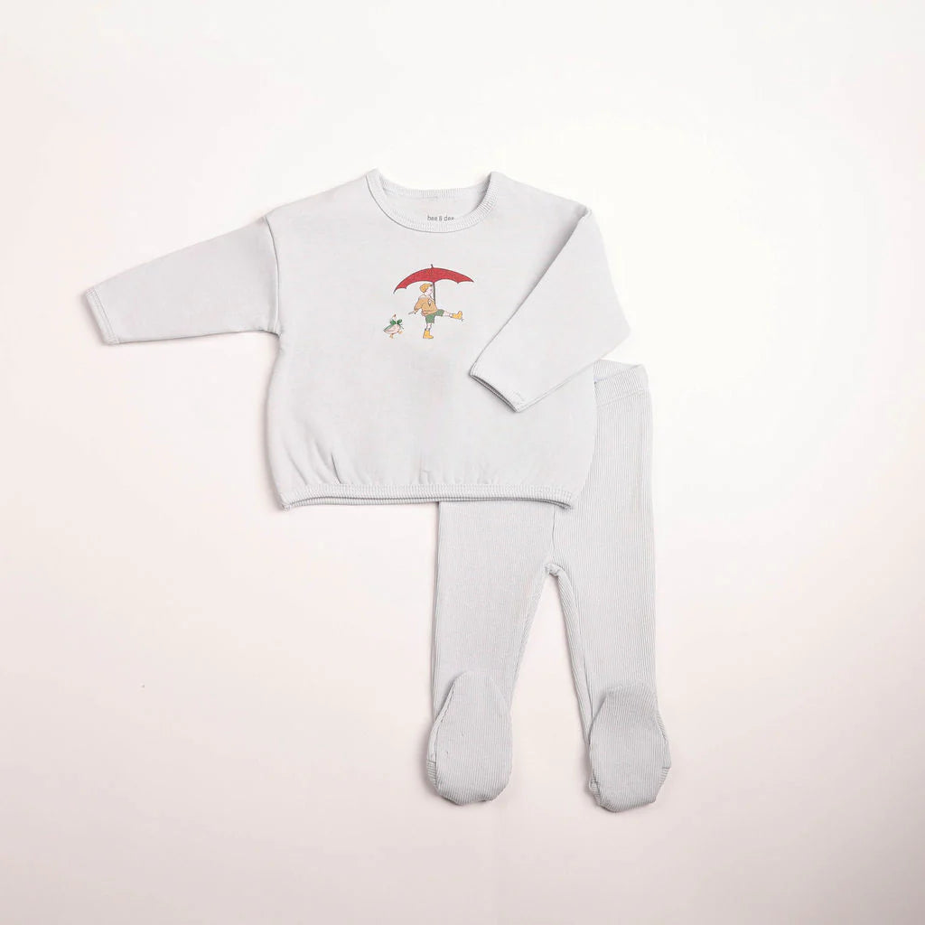 Bee & Dee Kids in Sketch Loungewear
