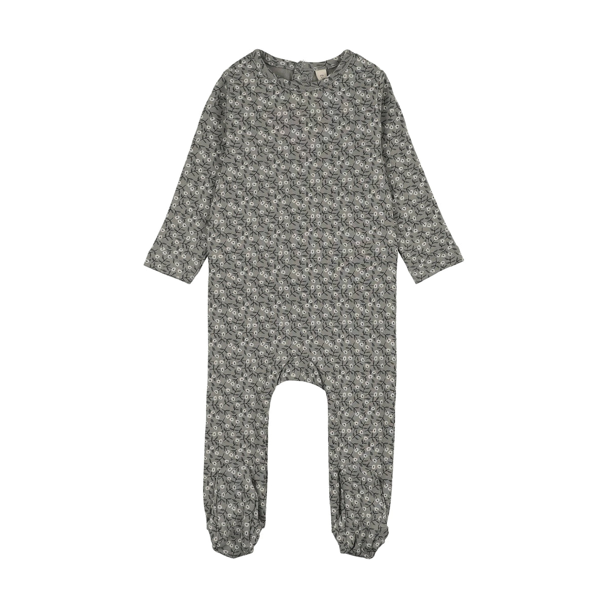Lilette Dahlia Vines Print Footie