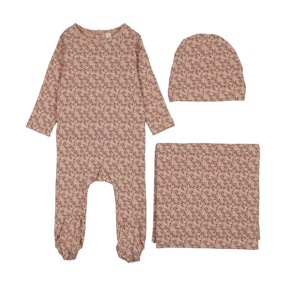 Lilette Dahlia Vines Layette Set