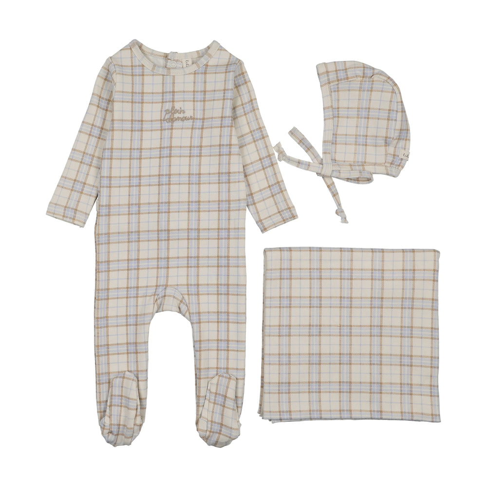 Lilette Tartan Layette Set