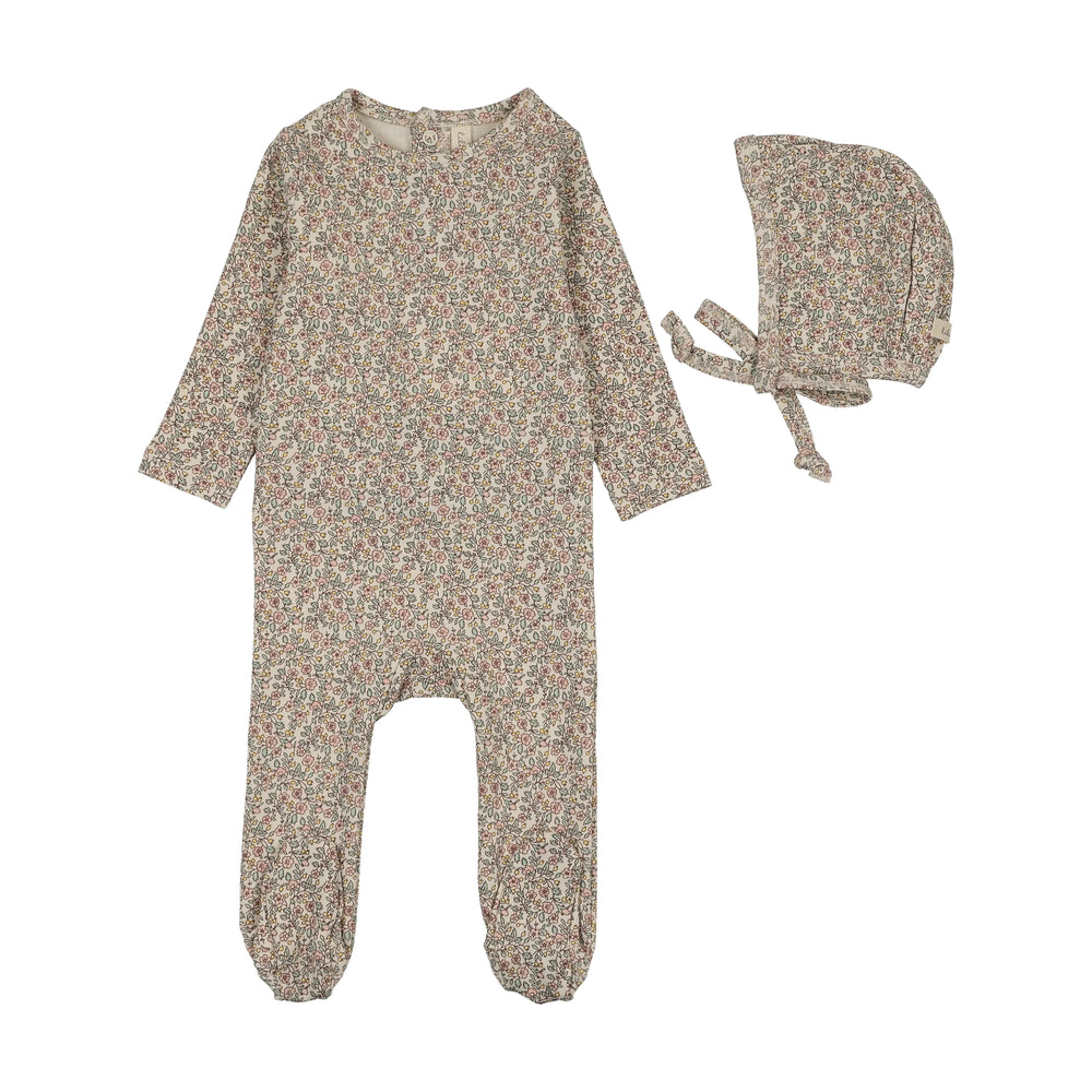 Lilette Sweet Liberty Footie/Bonnet