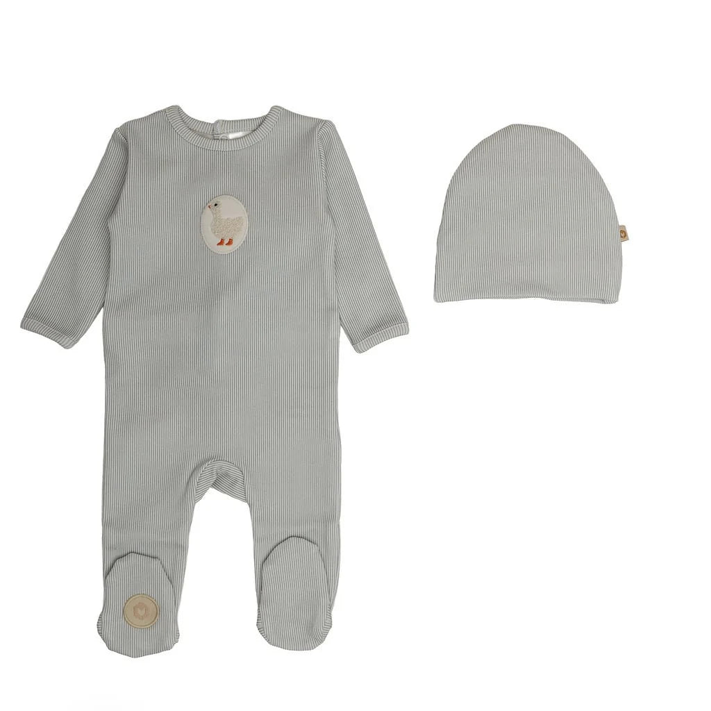 Mon Tresor Little Duckling Footie/Beanie