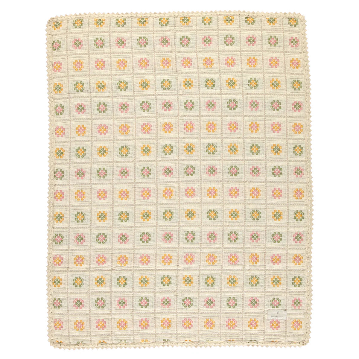 BEBE Organic Lucky Flower Blanket