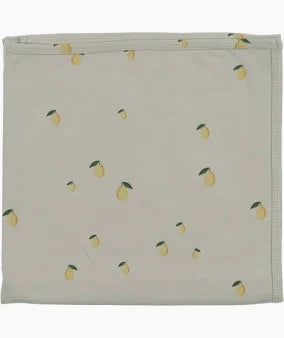 Lilette Embroidered Fruit Full Set-Mint/Lemon