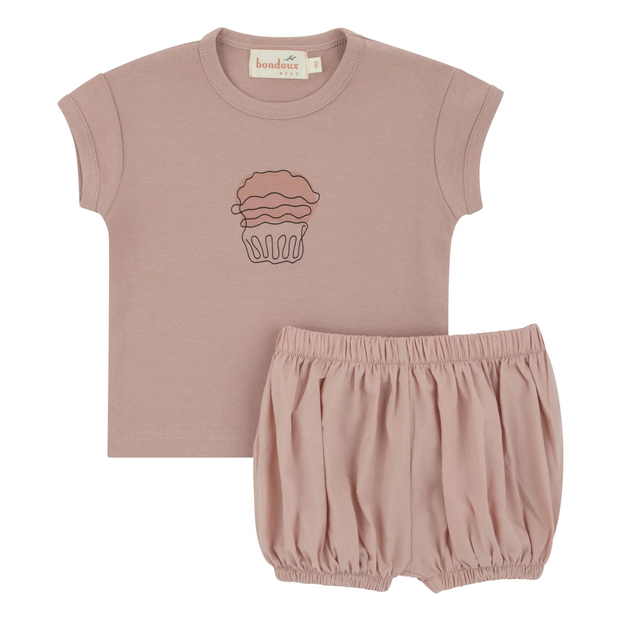 Bondoux BEBE Muffin Shorts Set