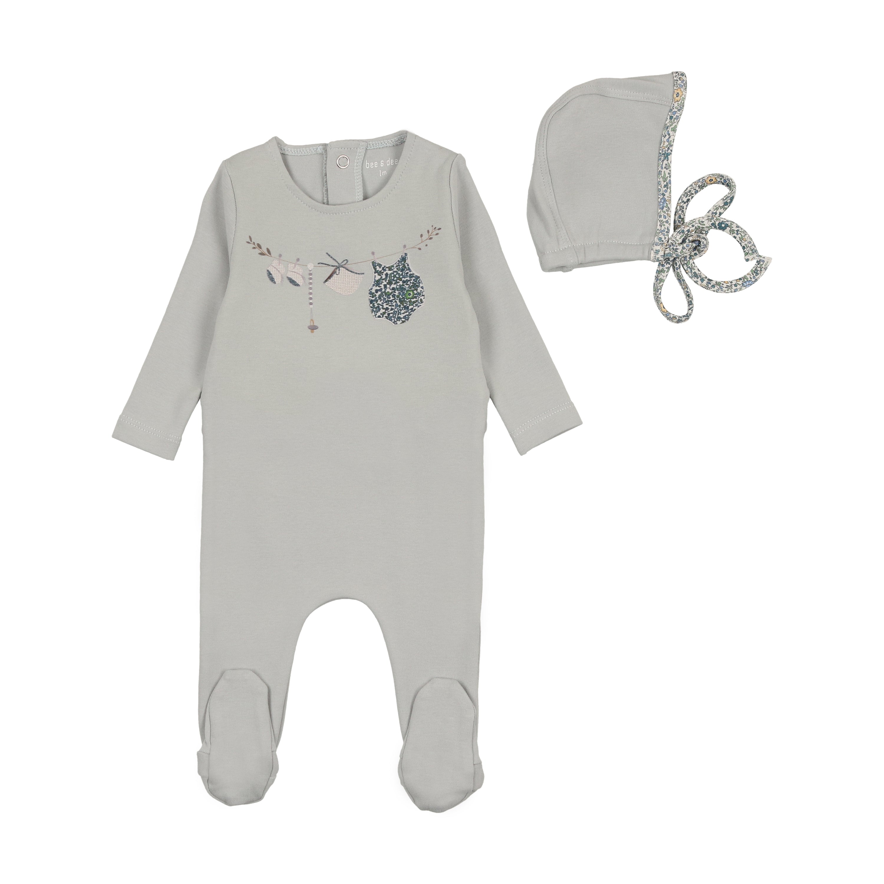 Boys My Little Clothesline Layette Set