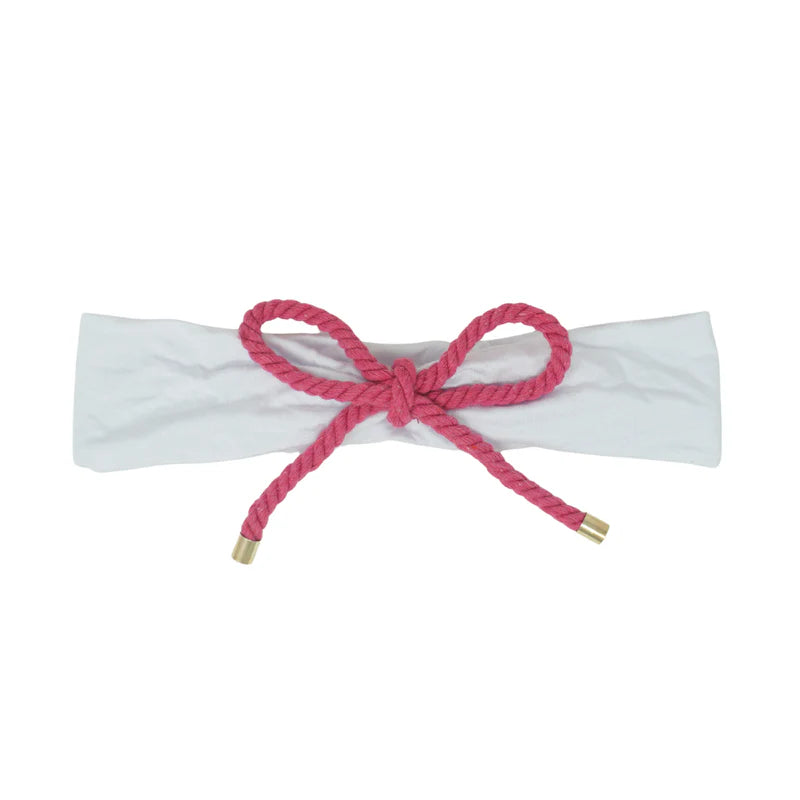 Bandeau Bows Nautical Rope Baby Modal Headband