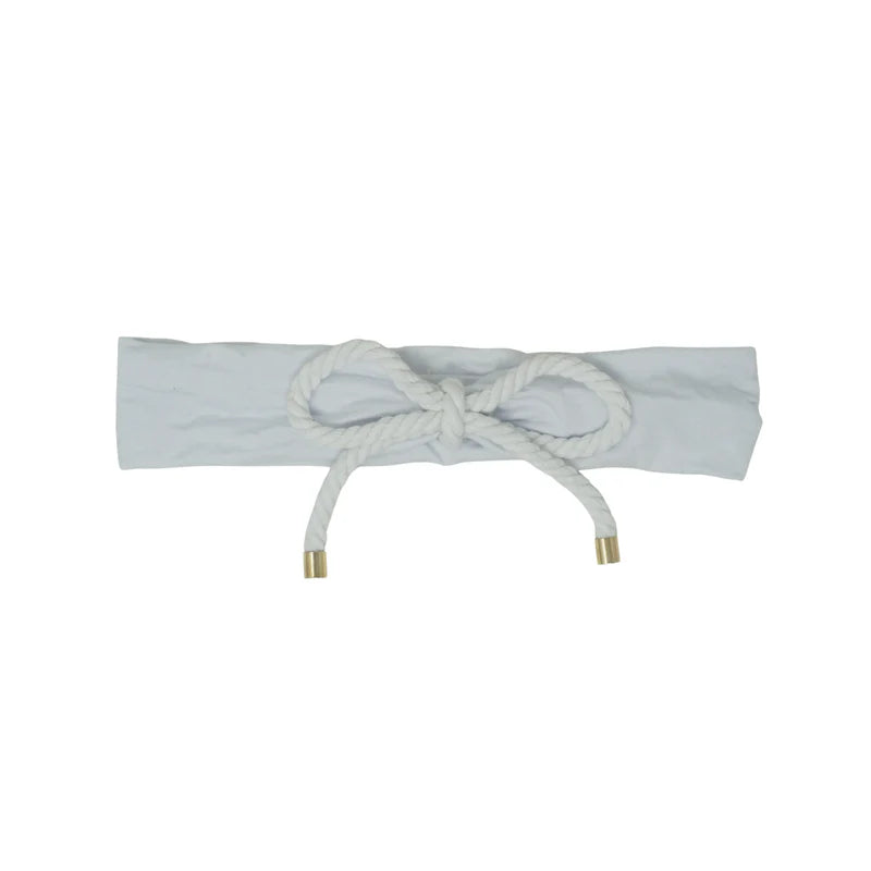 Bandeau Bows Nautical Rope Baby Modal Headband