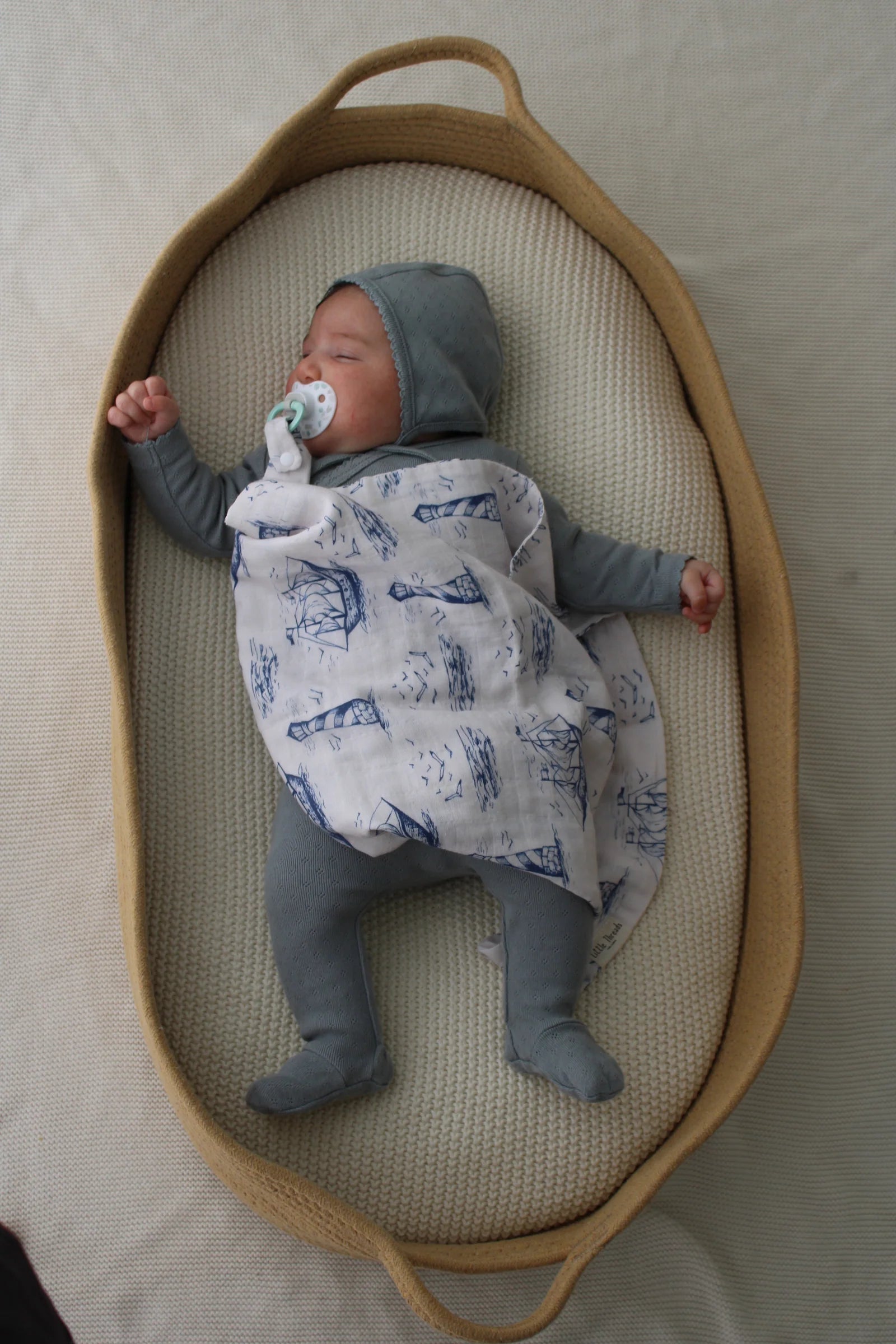 Pre-Order Little Threads Muslin Loveys