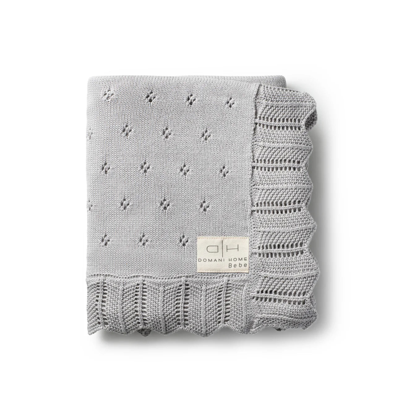 Domani Home Scallop Pointelle Blanket