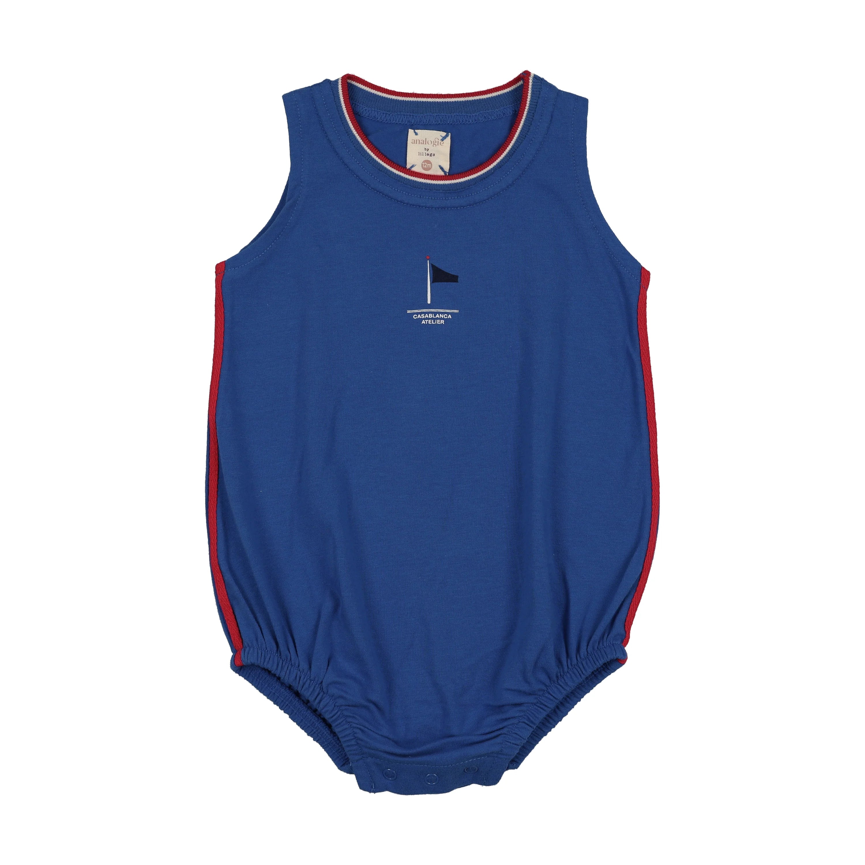 Lil Legs Boy Outer Field Romper