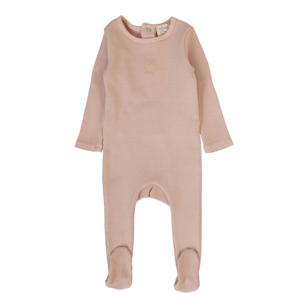 Pre-Order Lil Legs Pink Wash Footie