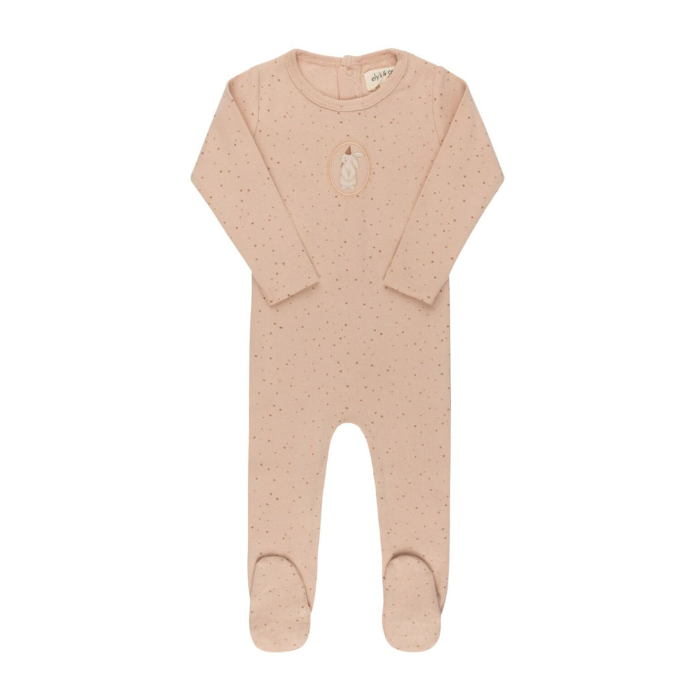 Ely's & Co Cotton Bunny Footie