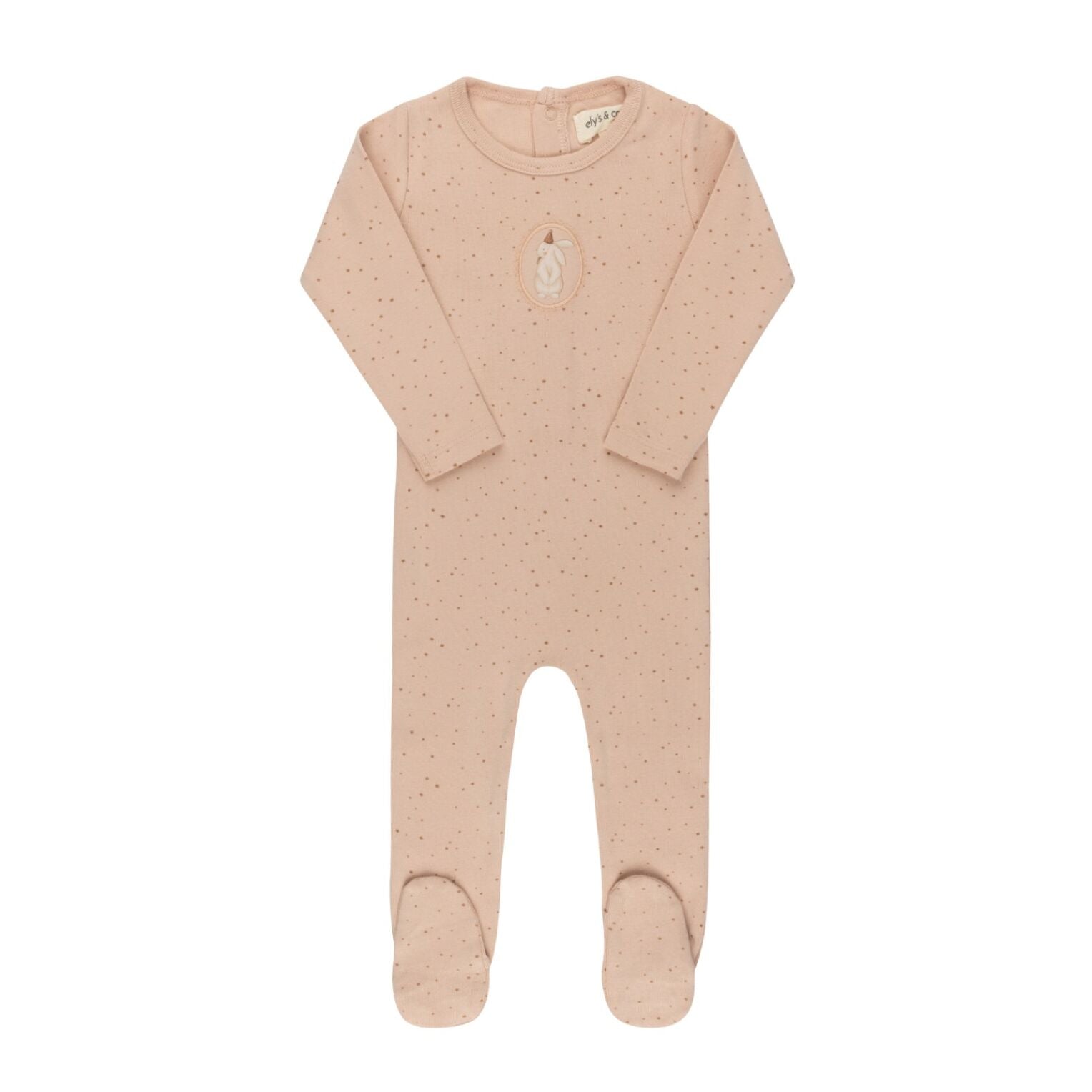 Ely's & Co Cotton Bunny Footie