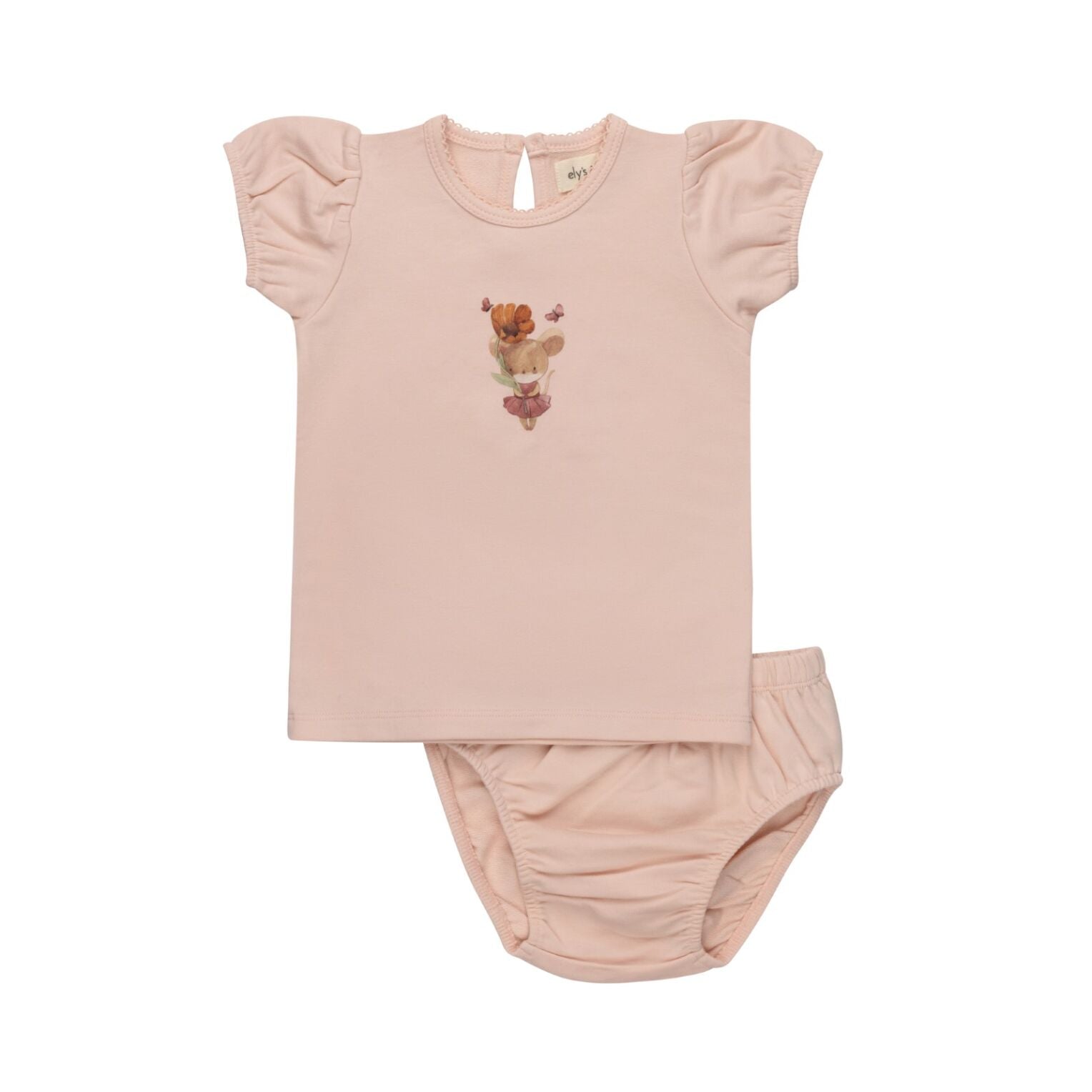 Ely's & Co French Terry Mouse 2 Piece Set