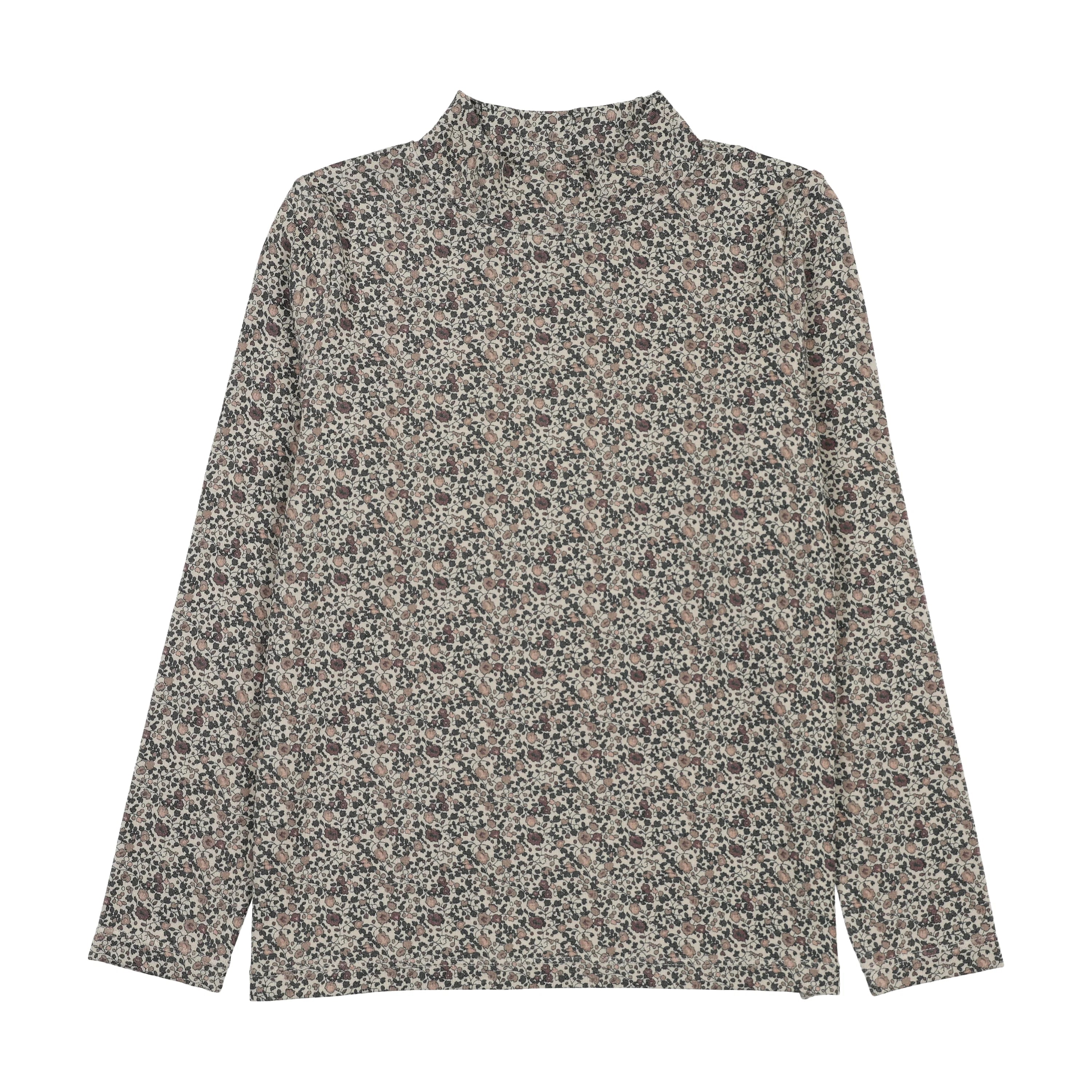 Lil Legs Printed Mockneck