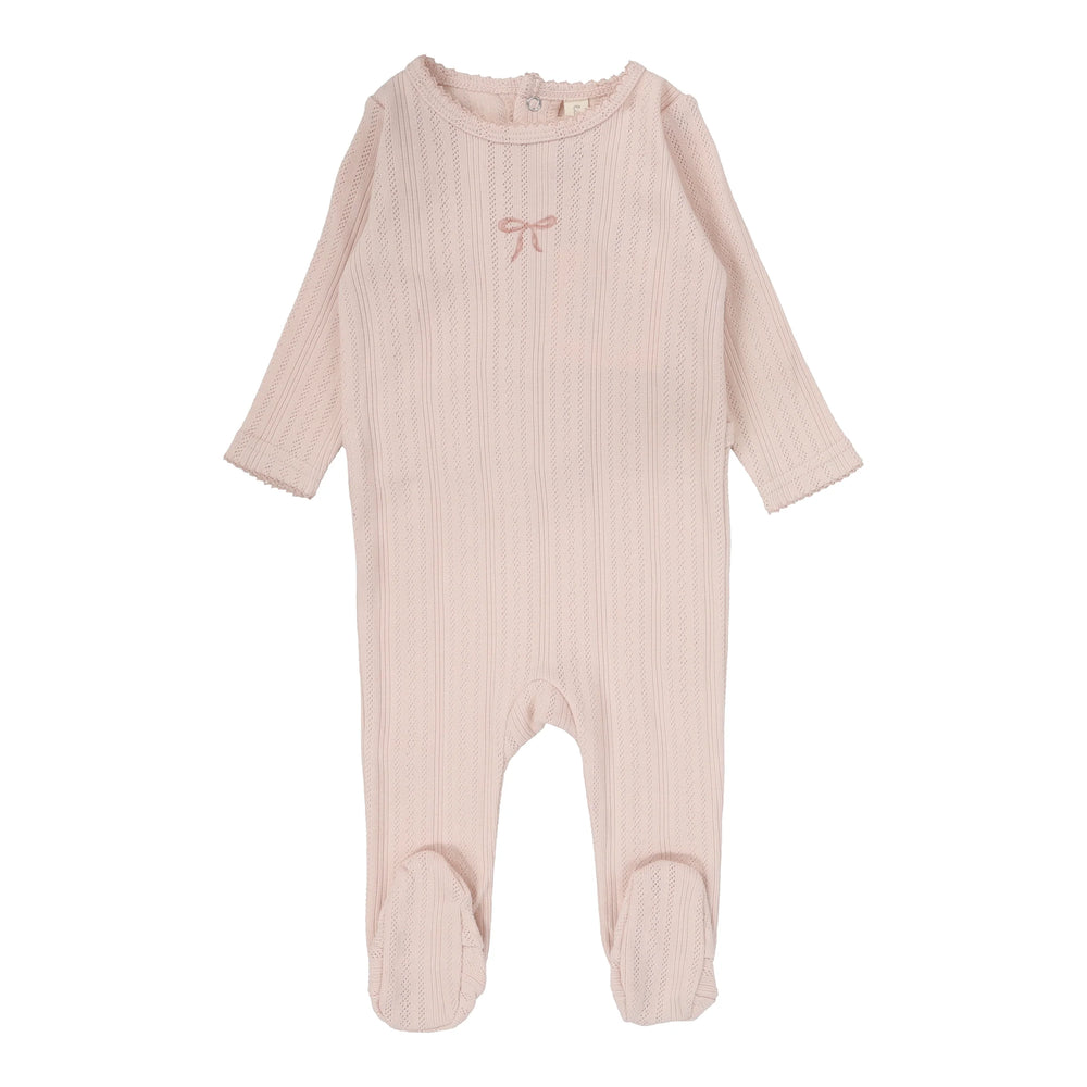 Lilette Pointelle Graphic Footie