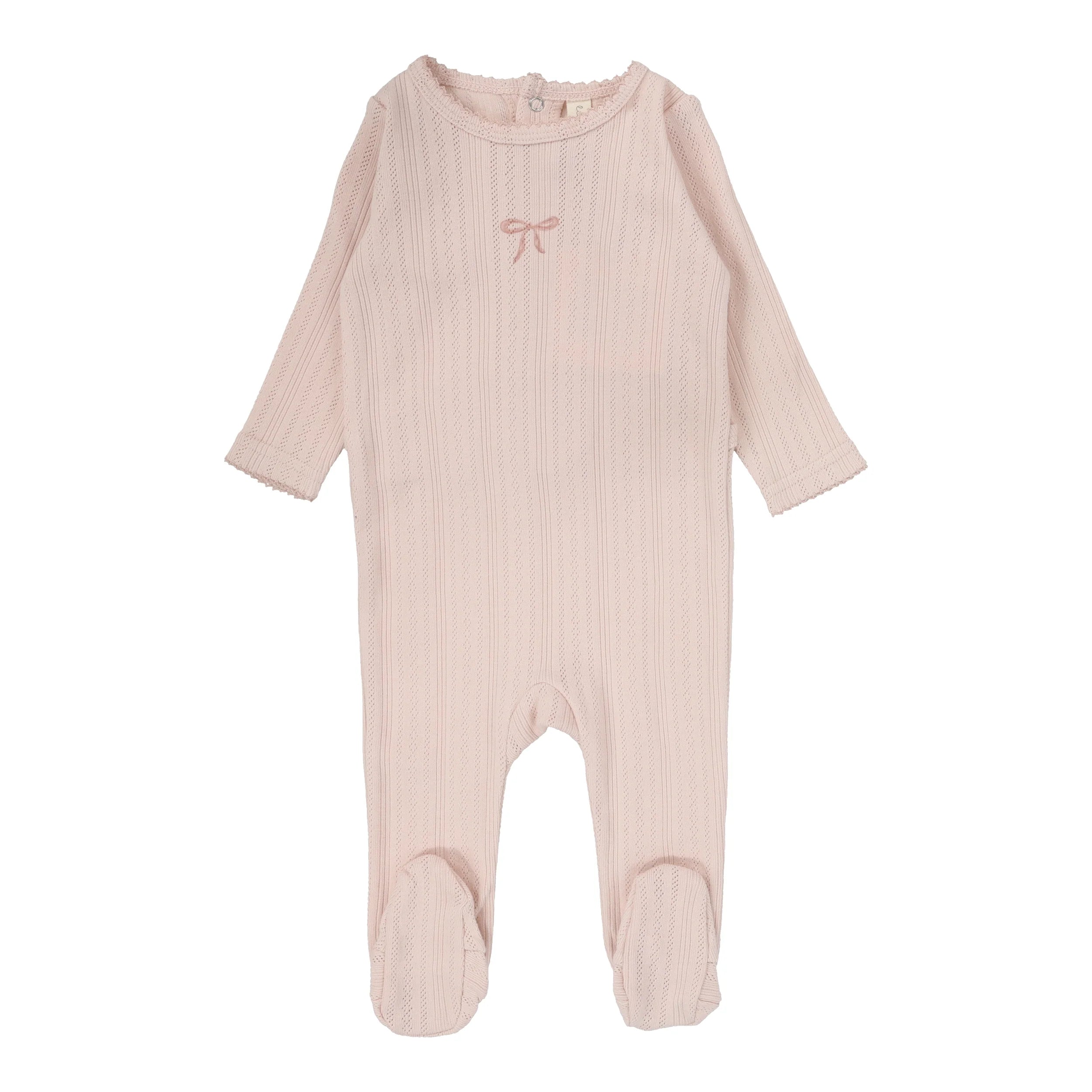 Lilette Pointelle Graphic Footie