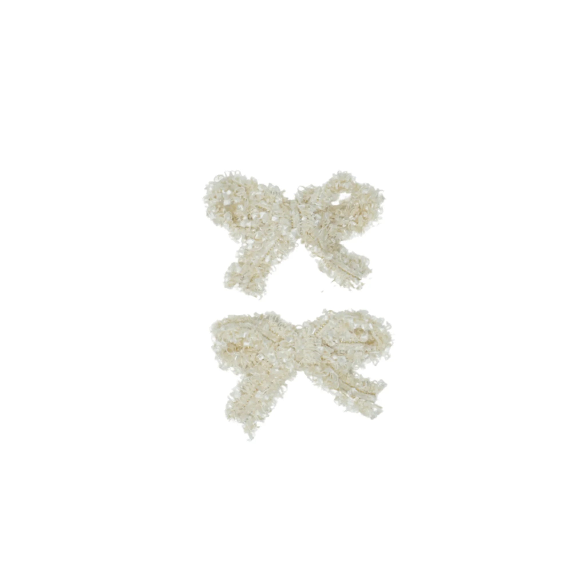 Bandeau Bows Tweed Mini Bow Clip Set